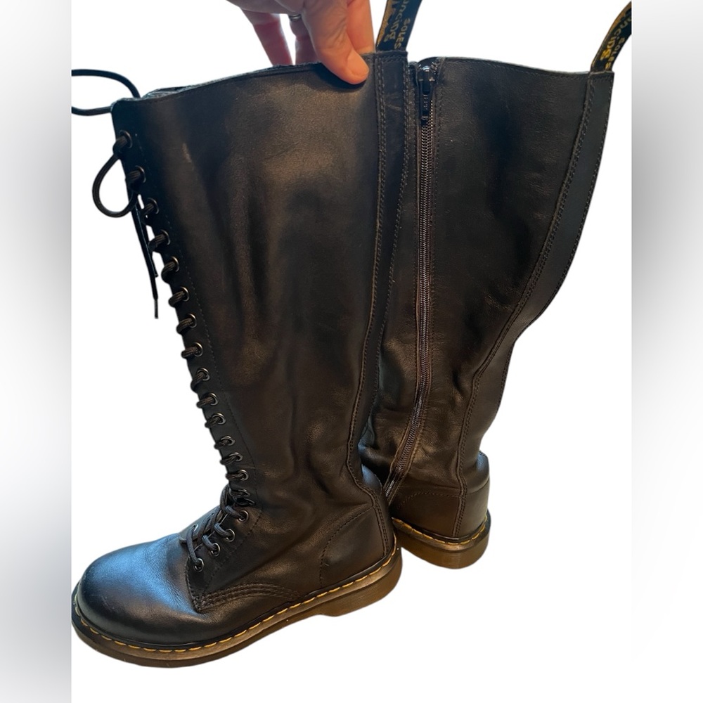 Dr. Martens Black Lace Up Boots